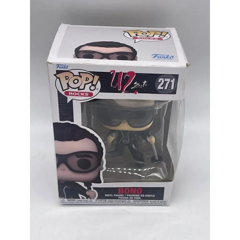 Funko Pop Rock Bono 271 U2 Vinyl Figure Collectible